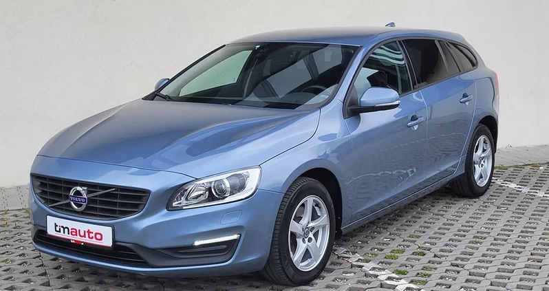Volvo V60 cena 63500 przebieg: 129000, rok produkcji 2017 z Aleksandrów Łódzki małe 529
